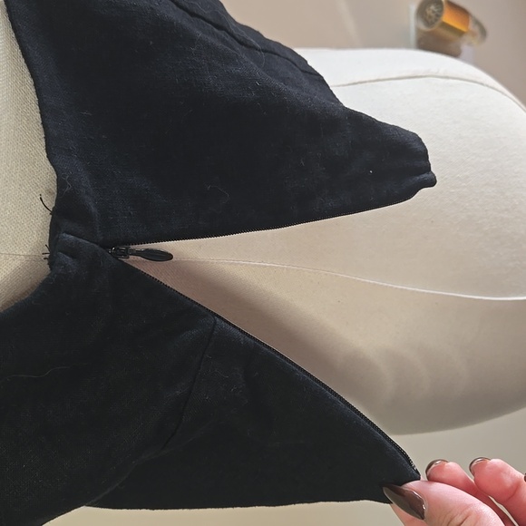 Banana Republic Linen Blend Sweetheart Crop Top Pleated Summer Staple Minimalist - Picture 5 of 9